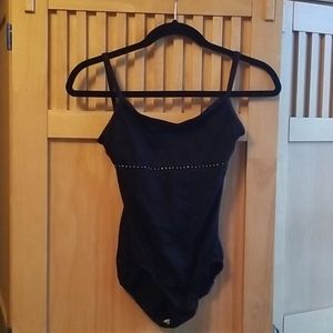 Motionwear Camisole Leotard with Rhinestones
